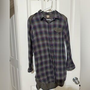 Wilfred Free Plaid Shirt Dress